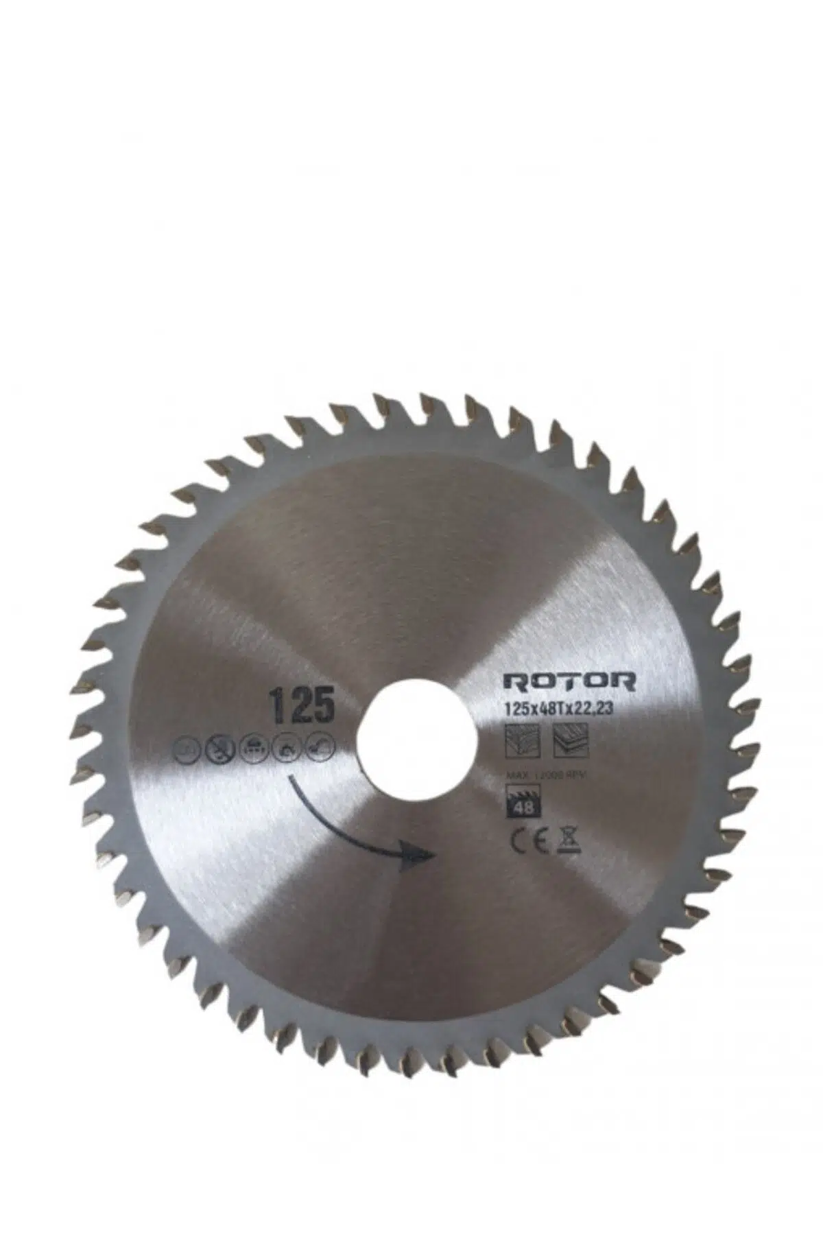 Daire Testere Bıçağı 125X22.23 48T ahşap kesme diski