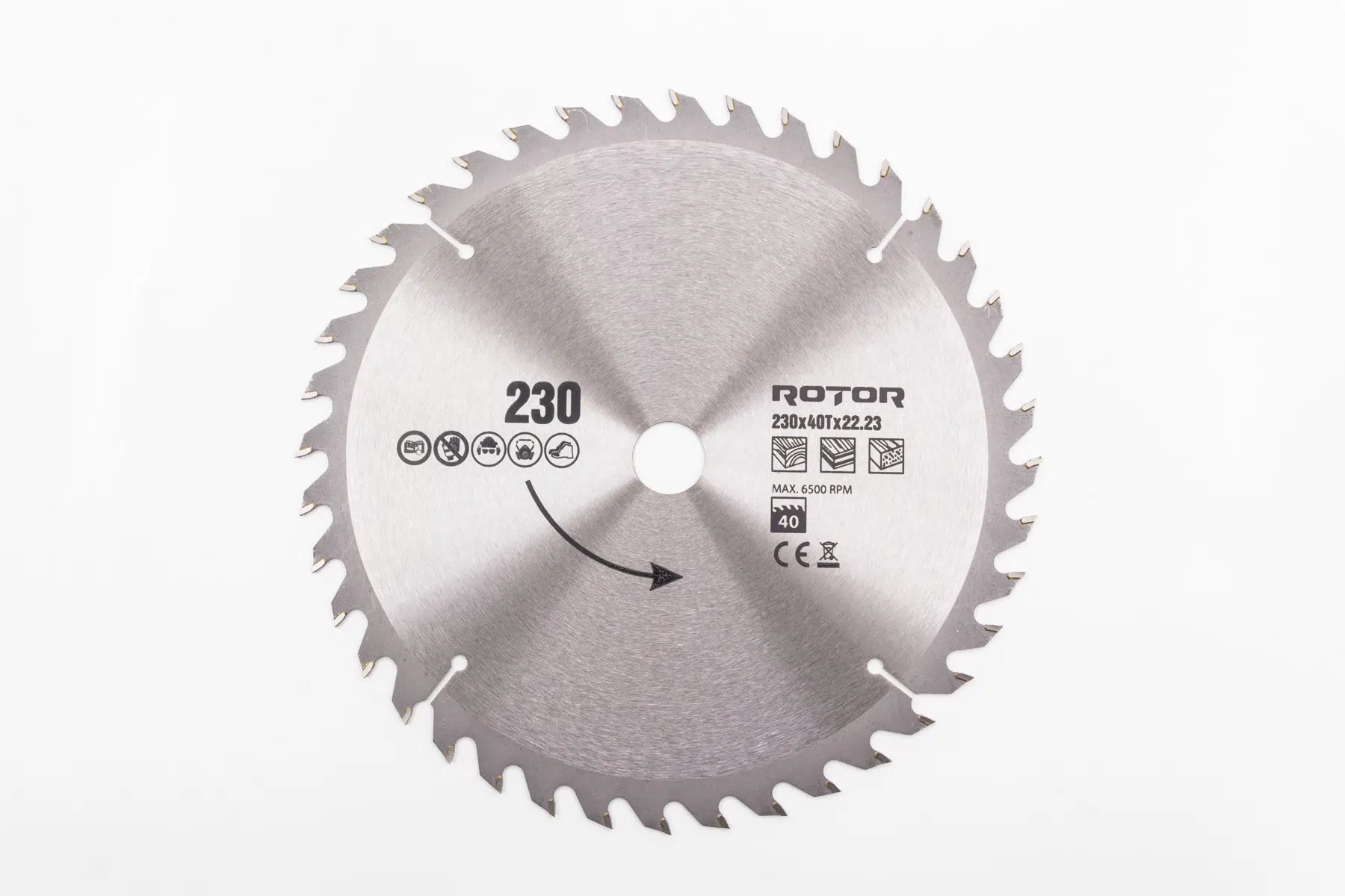 Daire Testere Bıçağı 230X22.23 40T ahşap kesme diski