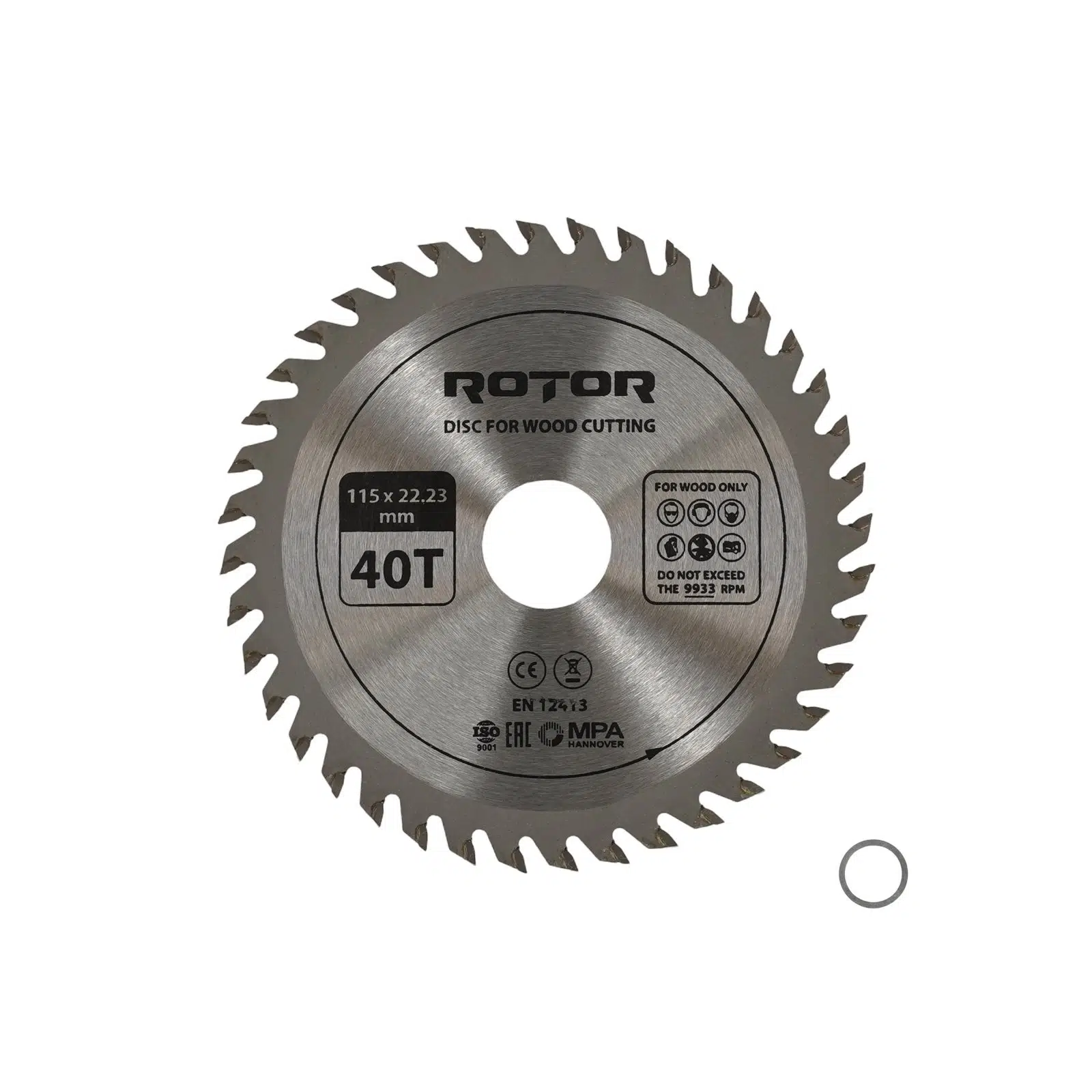 Ahşap kesme diski ROTOR 115*22,23 40T