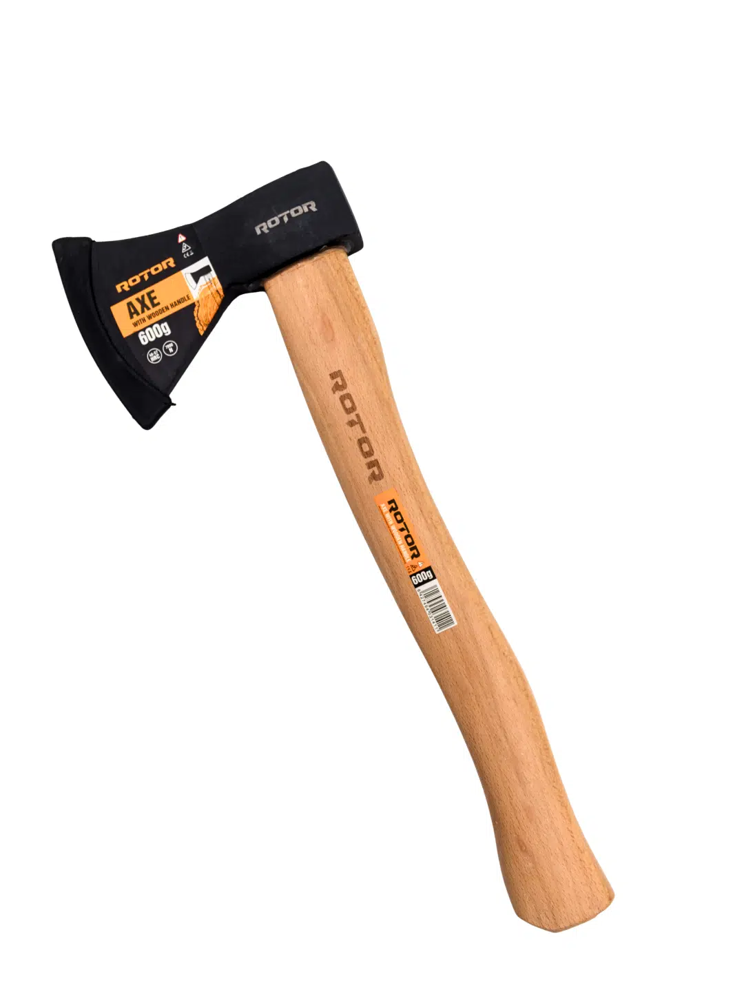 Ax 613 Ahşap Saplı Balta 600 gr Nacak Kamp Odun Kesme (38 CM SAP UZUNLUĞU)