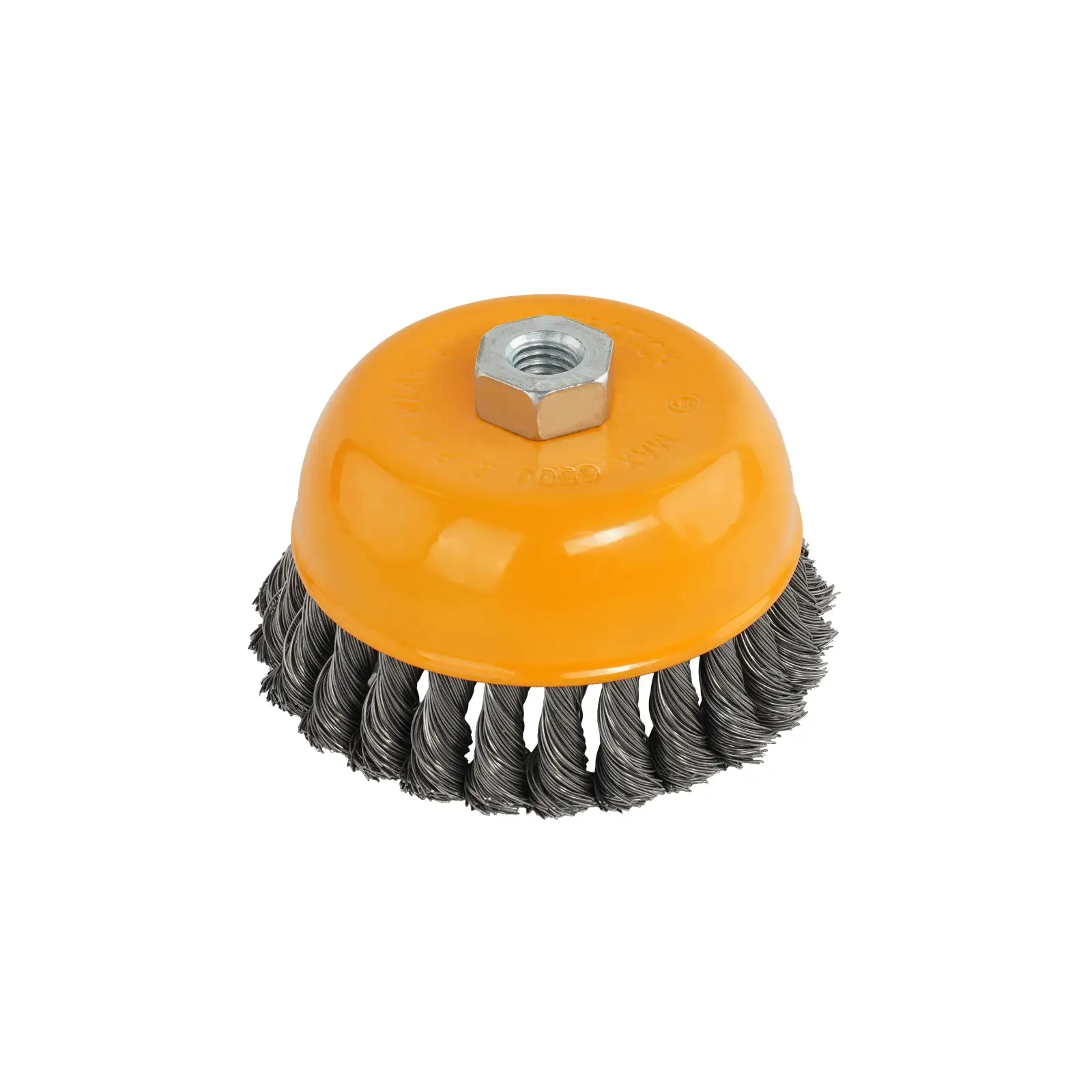 Çanak Telli Fırça M14 125mm