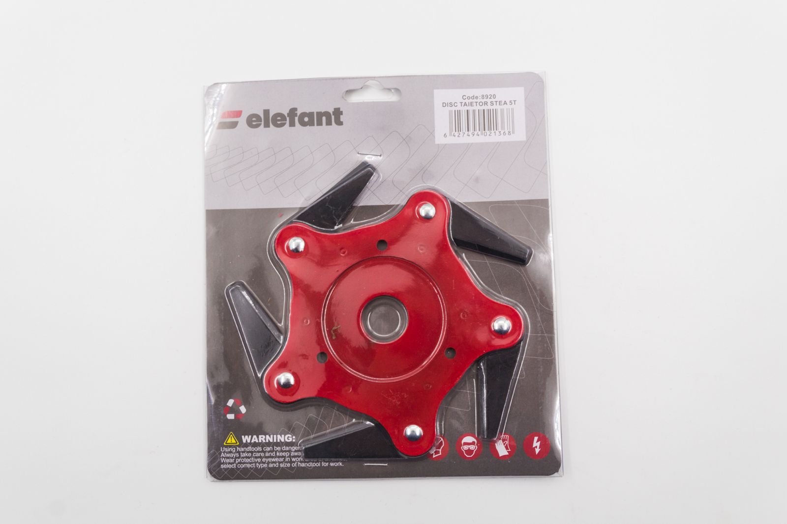 ELEFANT 5 dişli Motorlu Tırpan için Metal Başlık Ot Çim Çalı Biçme Aparatı