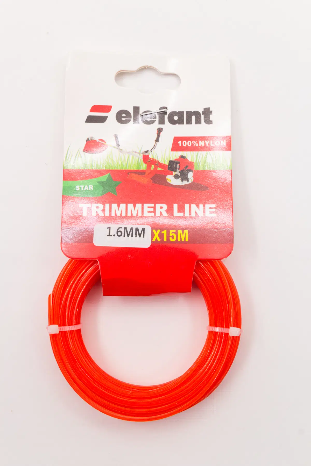 ELEFANT Tırpan Misinası Motorlu Tırpan Yıldız Misina 1,6mm x 15 metre