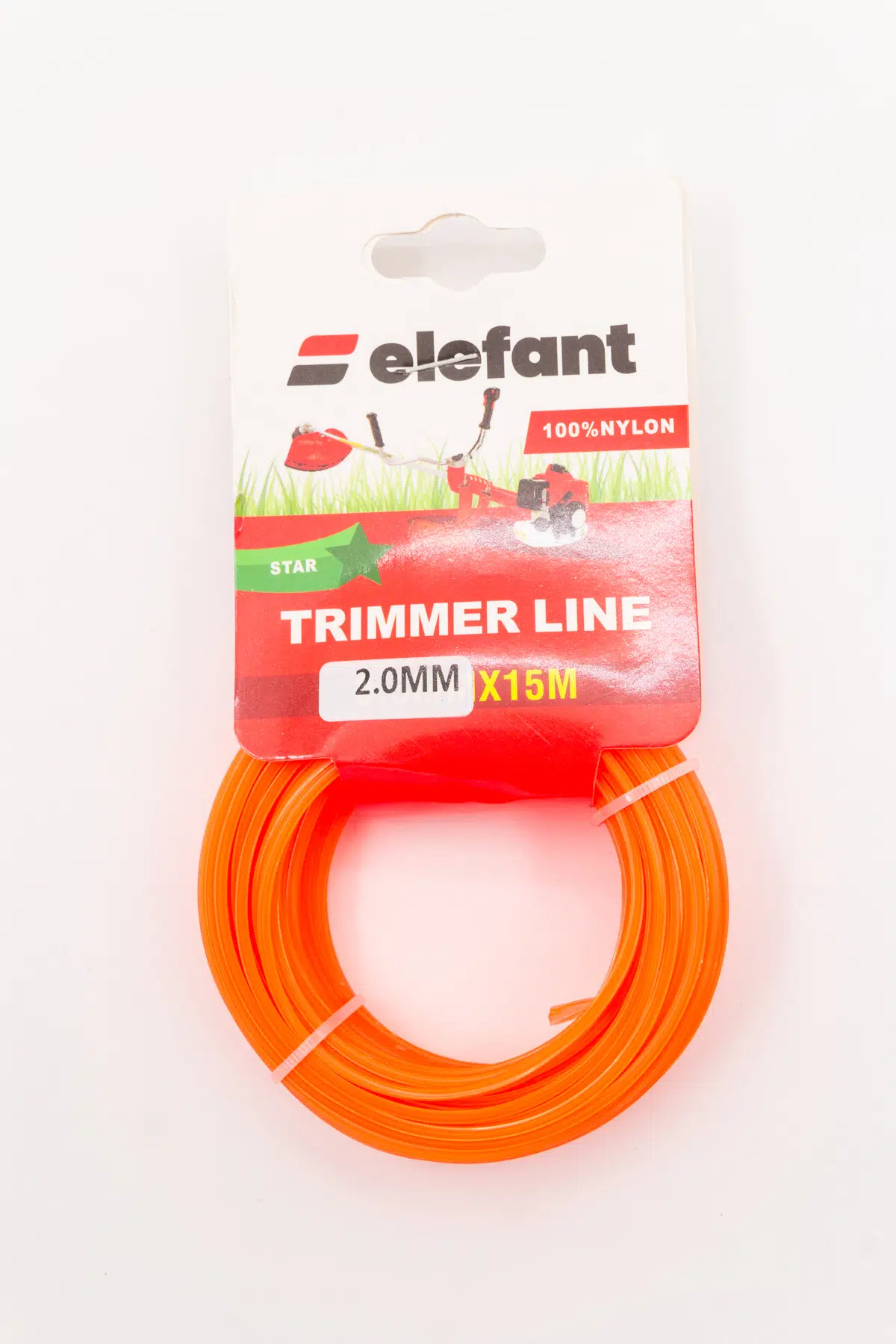 ELEFANT Tırpan Misinası Motorlu Tırpan Yıldız Misina 2mm x 15 metre