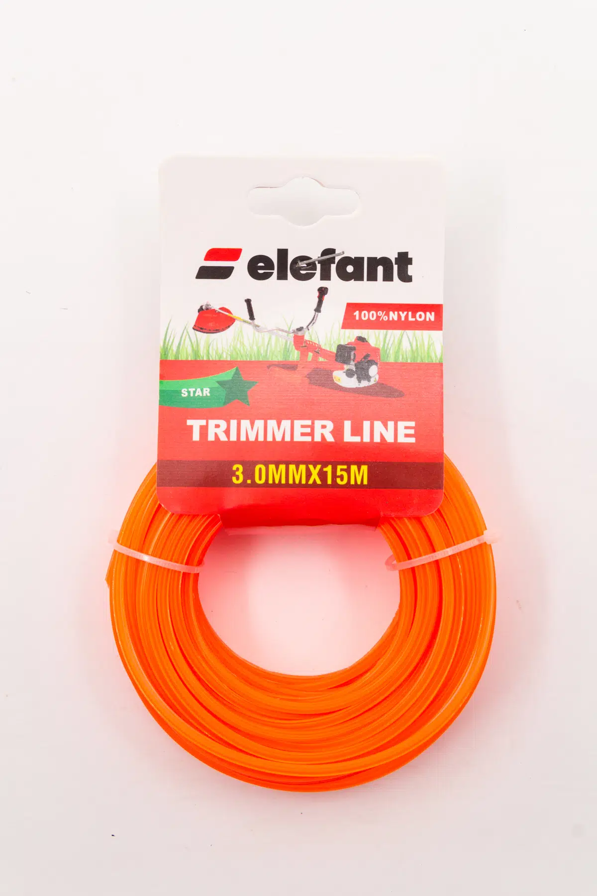 ELEFANT Tırpan Misinası Motorlu Tırpan Yıldız Misina 3mm x 15 metre