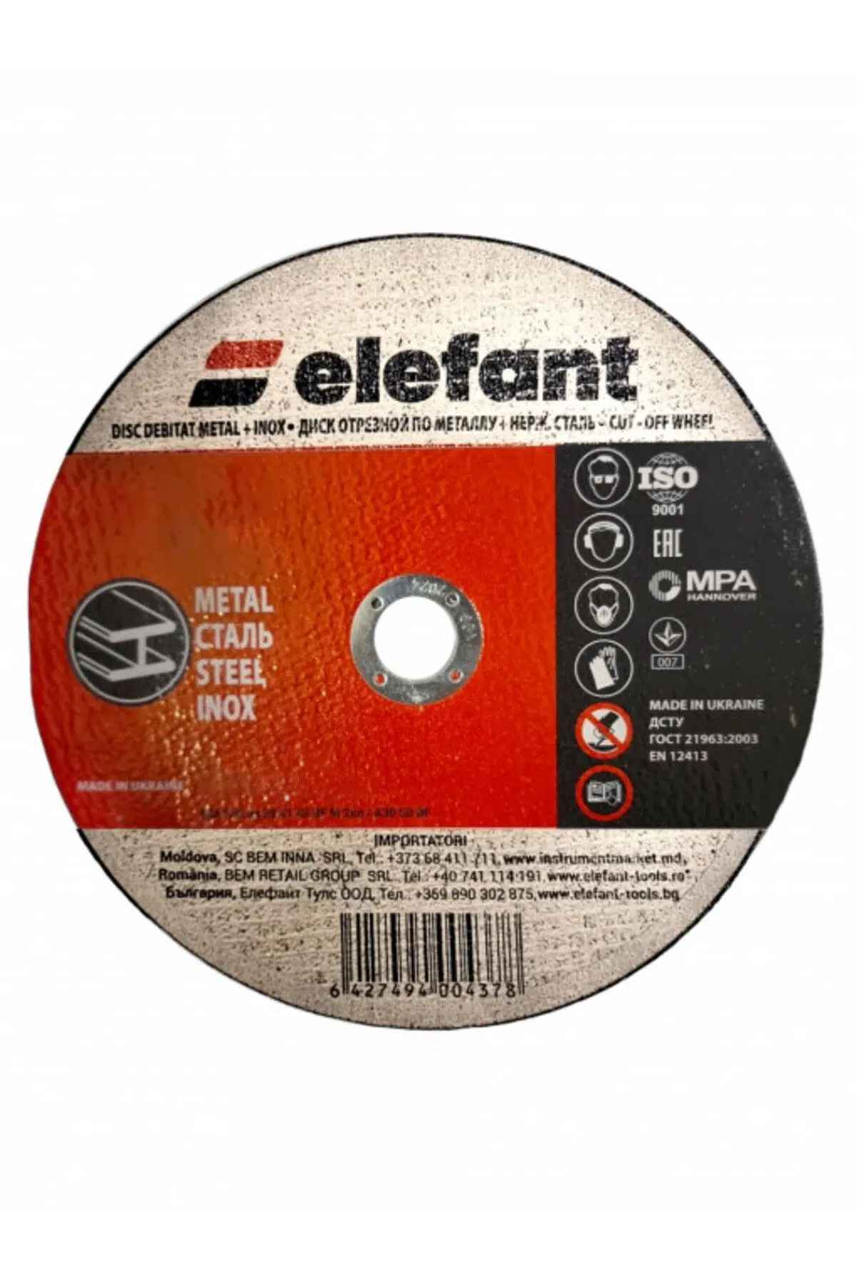 Standart Inox Kesici Taşlama Disk 25 Adet 230*2.5*22.23