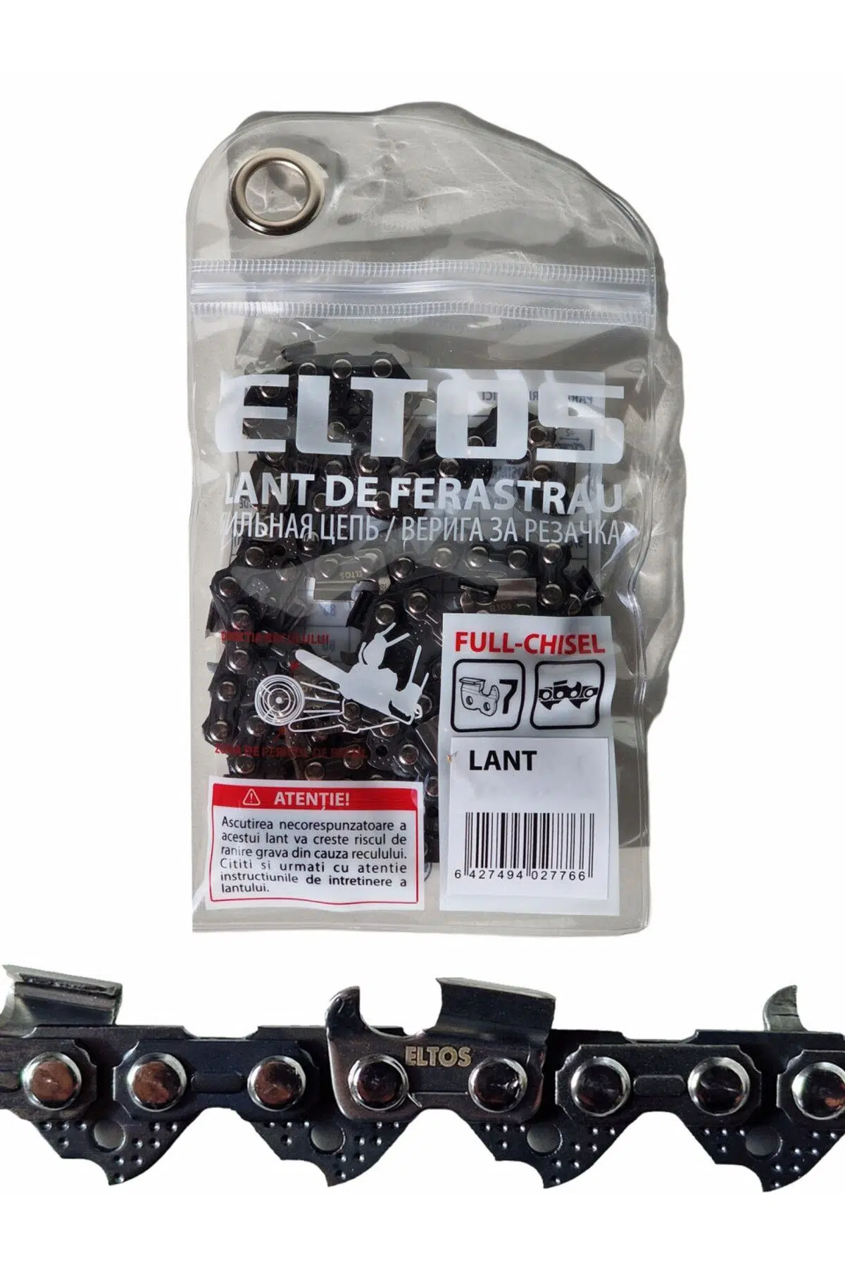Motorlu Testere Zinciri: Zincir Adımı 3/8, Pala Oluğu: 1,3 Mm, T45 - 22 Diş