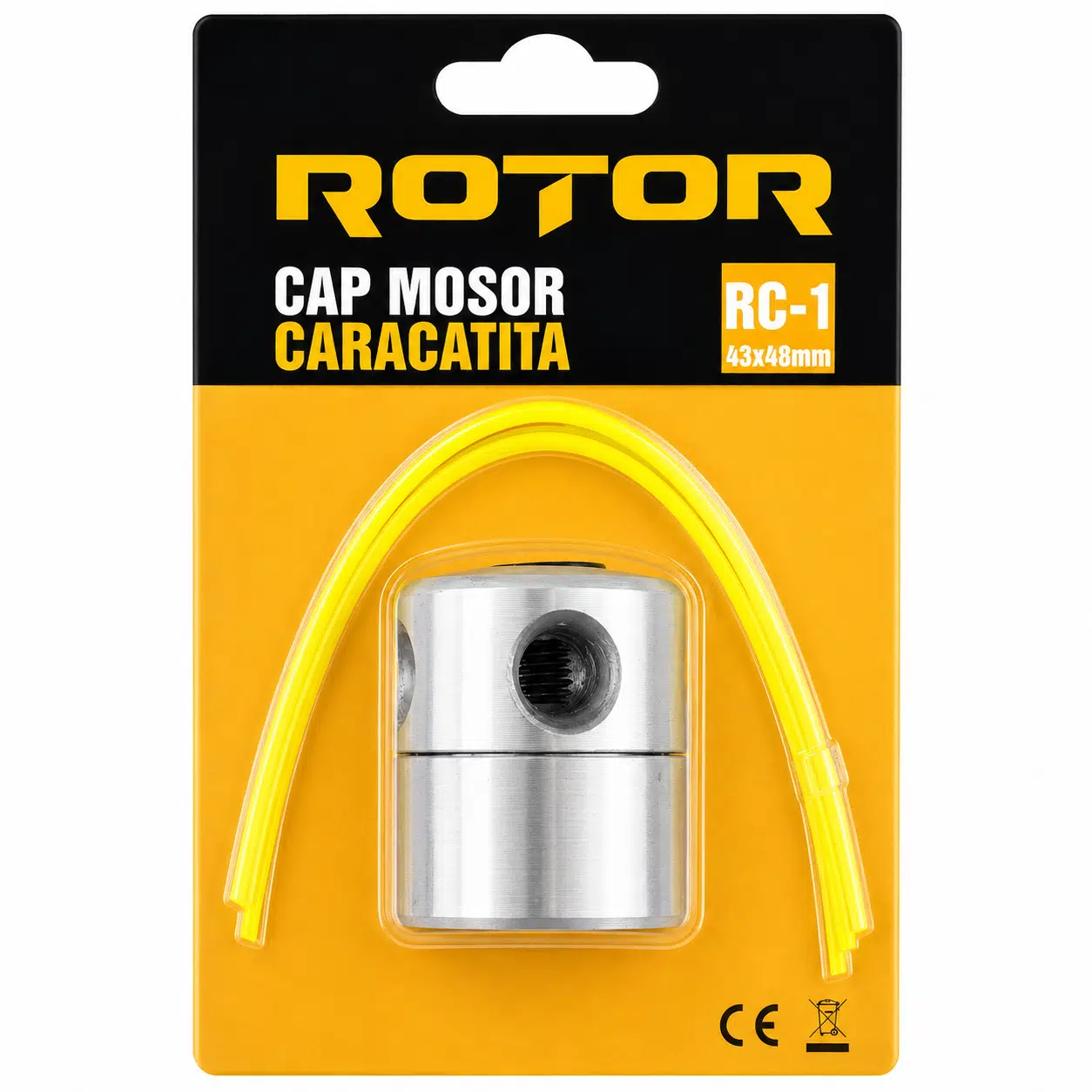 ROTOR RC-1 Tırpan Örümcek başlık 43x48 mm, Ahtapot Tipi Misina Başlığı 