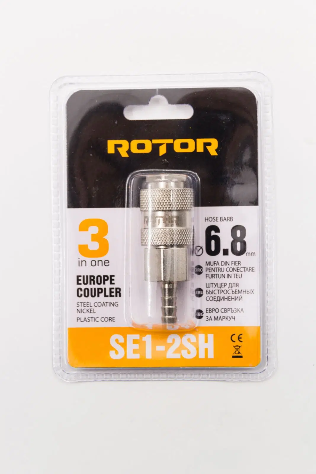 SE1-2SH Kompresör Hava Hortumu Bağlantı Soketi R6.8 ROTOR