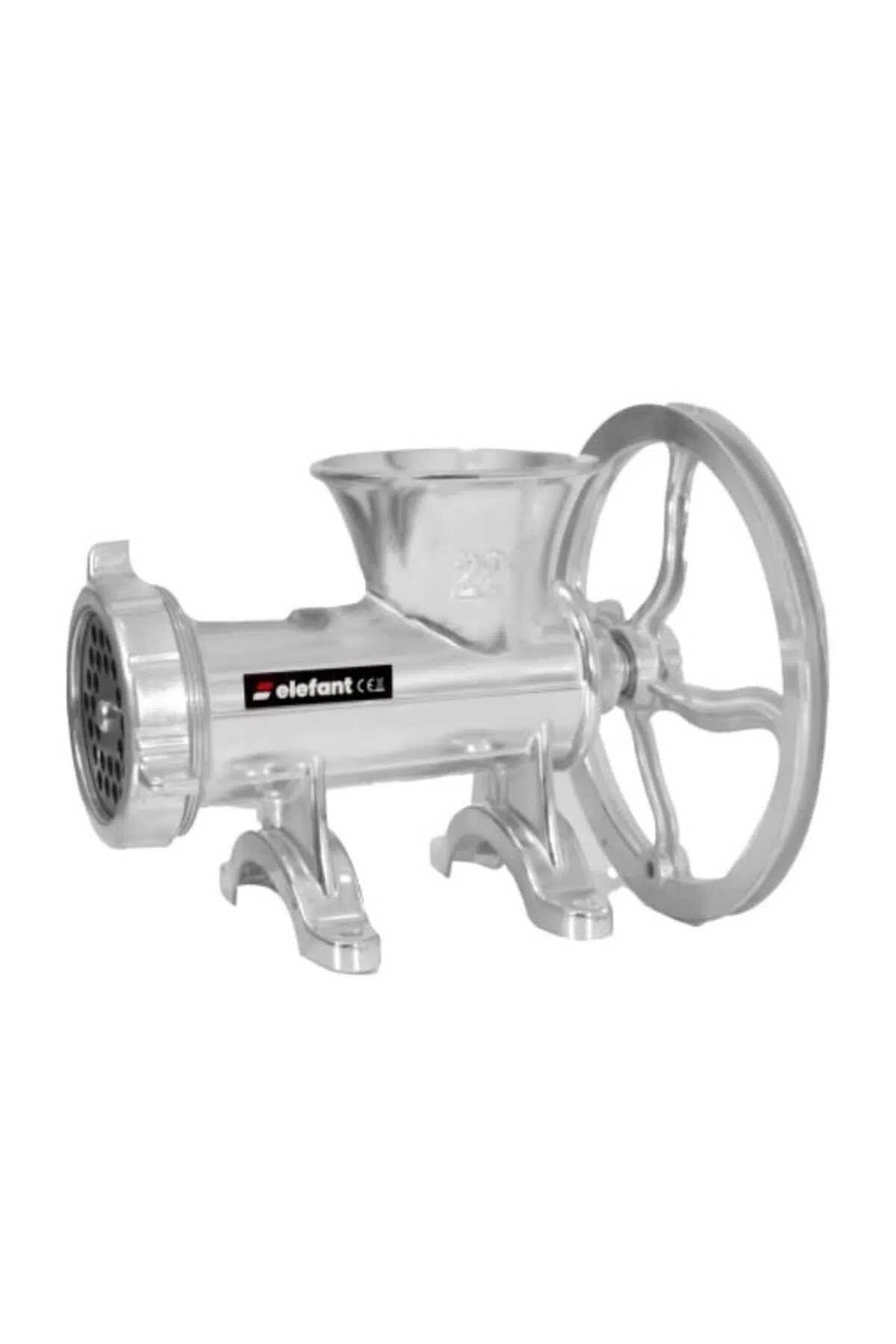 Tb-5 Manuel Et Kıyma Makinesi No:22 Katı Alüminyum (60-70 KG SAATE)