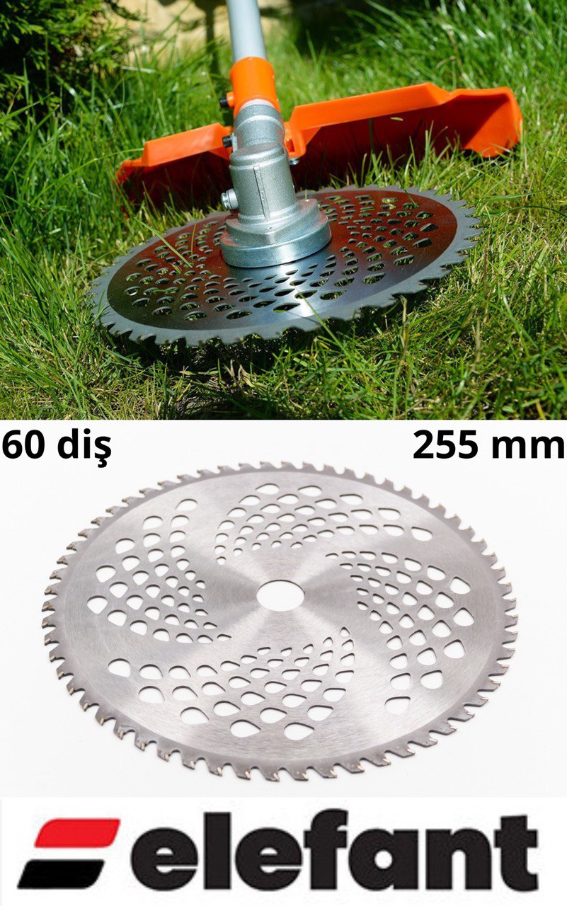 Tırpan başı disk 60T 255X25.4