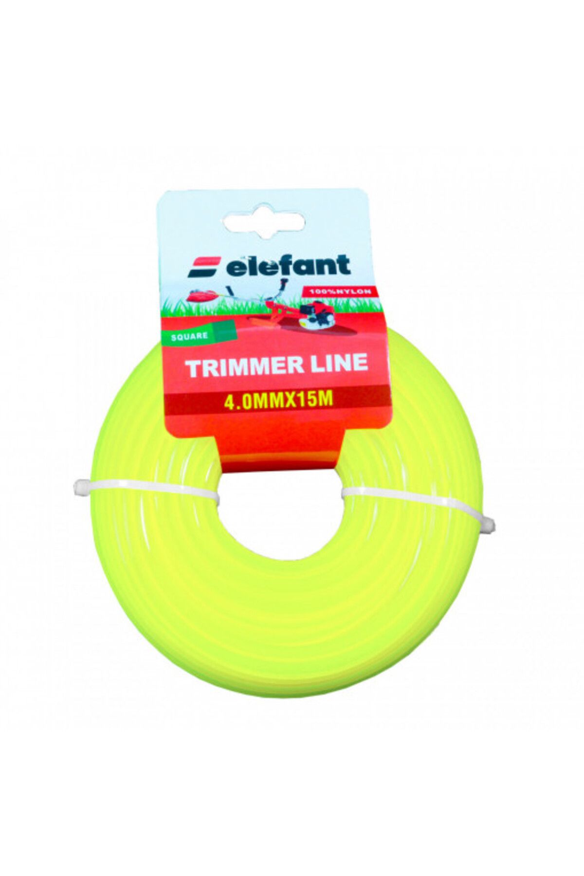 Tırpan Misinası Motorlu Tırpan Kare Misina 4mm X 15 Metre